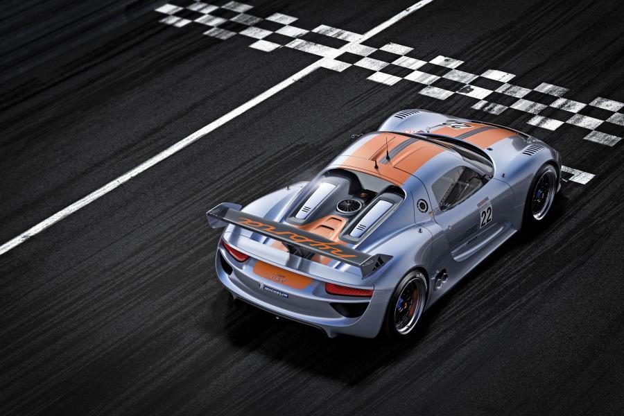  Porsche 918 RSR Concept 2011 года  (фото 4 из 59)
